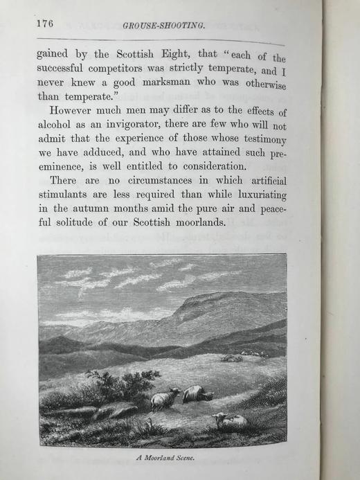 含藏书票！1886年 苏格兰高地与低地运动 52幅插图 漆布精装18开 商品图10