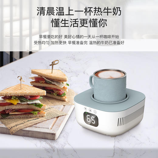 AUX奥克斯快速制冷热杯垫小型宿舍家用迷你制冰机大容量结冰神器便携 心选到家 商品图1