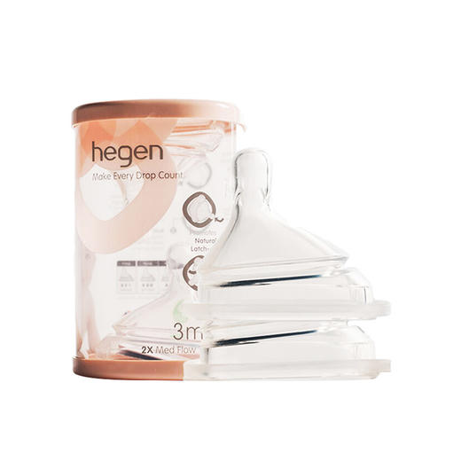 Hegen 二阶段婴儿奶嘴 （两个装） 商品图0