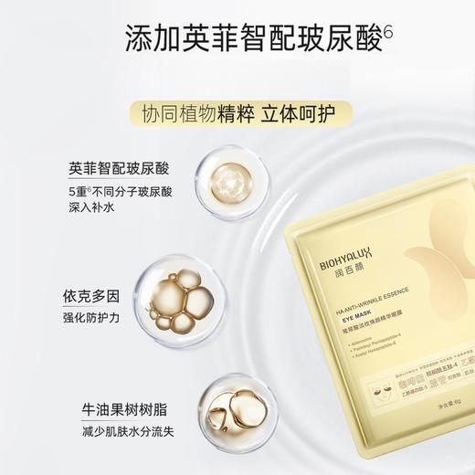 润百颜玻尿酸淡纹焕颜精华眼膜 保湿抗皱紧致眼部细纹华熙生物 心选到家 商品图1