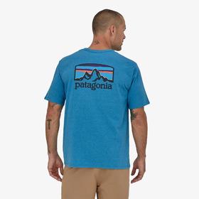 Patagonia/巴塔哥尼亚 Fitz Roy Horizons 男士印花短袖T恤380501