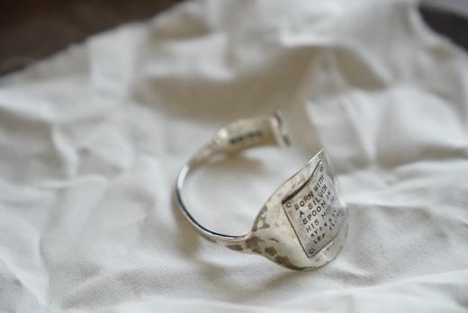 Atelier d'antan 银质古董勺子叔叔手镯 (Uncle Spoon Bangle B064​​) 商品图1