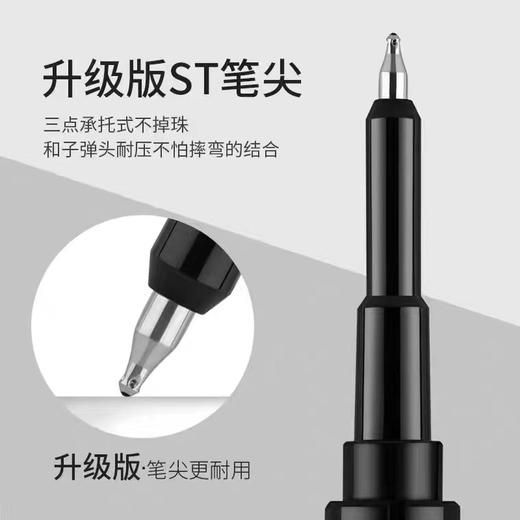 日本PILOT百乐juice up果汁笔按动式中性笔学生0.5黑红色考试水笔芯20S4/5黑笔考研速干笔 商品图2