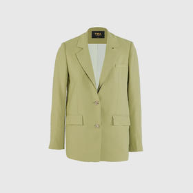 可拆卸西服领外套