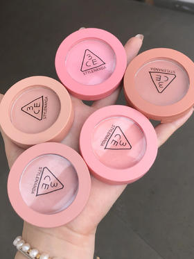 韩国3ce单色腮红 哑光玫瑰裸米色rose beige 绝美日杂风