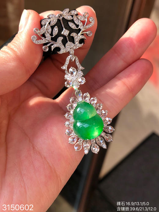 玻璃木纳葫芦吊坠【3150602】具体价格微信咨询 商品图0