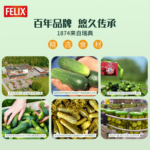 菲力斯切片酸黄瓜 370g 商品图4