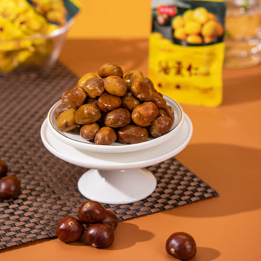 【油栗仁】软糯香甜  栗香浓郁  沂蒙山老树板栗  真空小袋包装！ 商品图5