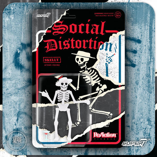 现货 Super7 畸世乐队 Social Distortion 挂卡系列 商品图1