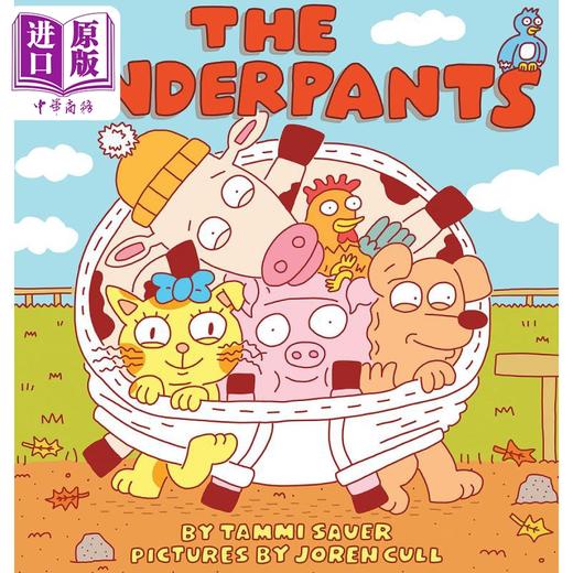 【中商原版】Joren Cull The Underpants 只穿内衣的动物 英文原版 进口图书 商品图0