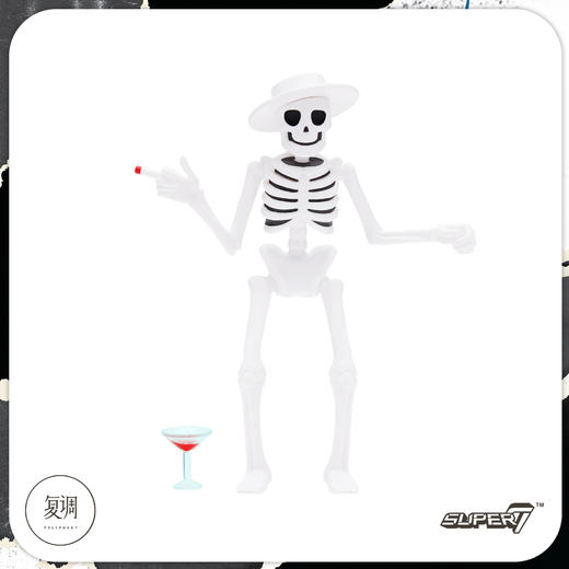 现货 Super7 畸世乐队 Social Distortion 挂卡系列 商品图2