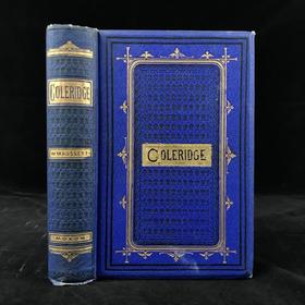 约19世纪后期 柯勒律治诗集 约3幅插图 漆布精装32开