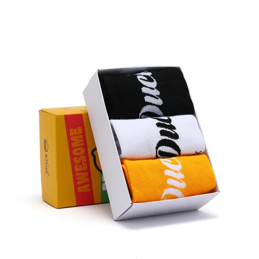 B.Duck小黄鸭精品四季B.Duck成人袜3双盒装 BP5203903 商品图0