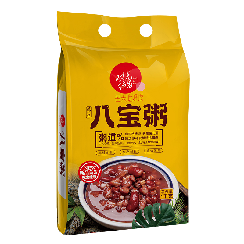 时光稻留 养生八宝粥1kg*2袋-XL