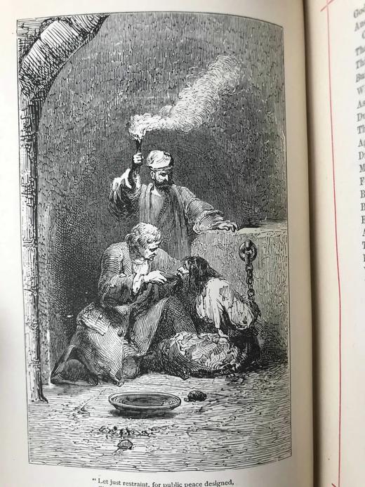 约19世纪后期 威廉·珂柏诗集 约6幅插图 全真皮精装36开 商品图10