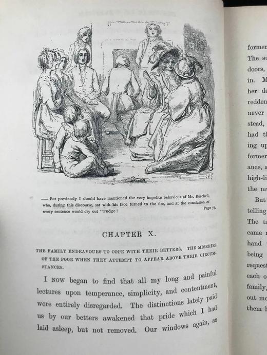 1896年 戈德史密斯《威克菲尔德牧师》 32幅插图 漆布精装32开 商品图10