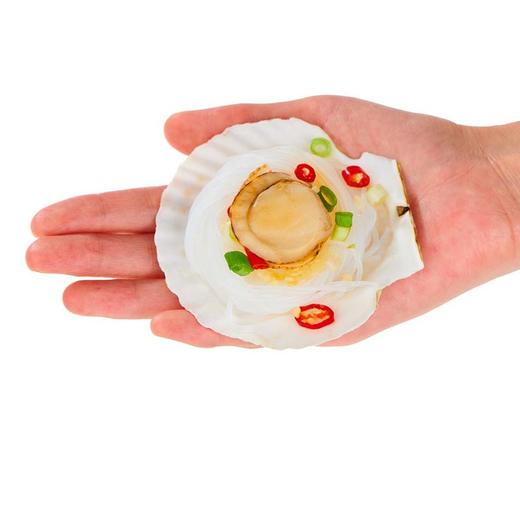 大连长海县福字号蒜蓉粉丝扇贝270g*2袋，肉质饱满新鲜，大连长海县深海捕捞，冷链运输产地直发，人工筛选去脏无沙，顺丰全国包邮 商品图4