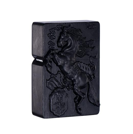 【打火机】首领檀木系列明火煤油打火机锦盒包装 商品图10