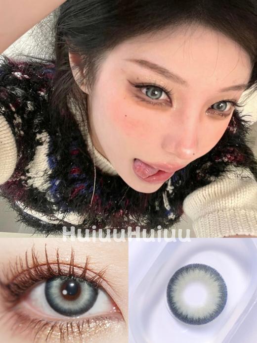 【中直径】Recolook-莫比乌斯环绿14.2mm【年抛 0-1000度 无525/575】 商品图0