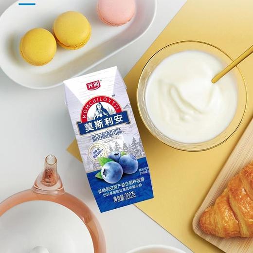 200g*10莫斯利安蓝莓酸酪风味 加拿大野生蓝莓汁 商品图1