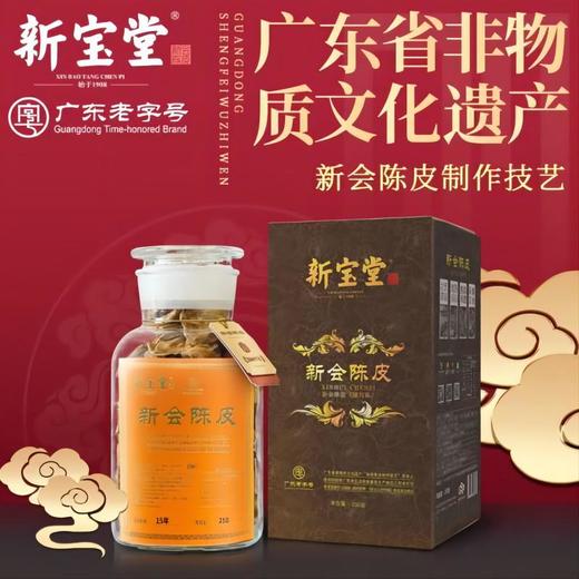 新宝堂 十五年陈皮蕴月瓶 商品图0
