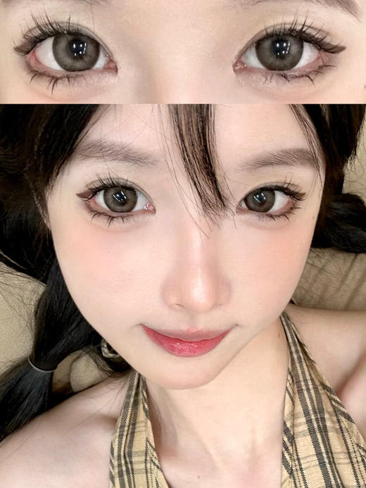 Teddy 高光奶褐棕「含硅水凝胶」年抛型【编号112】 0/425/450/600/650/950度现货，其他度数缺！ 商品图1