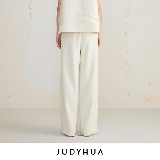 JUDYHUA 极简设计款直筒裤 商品图2