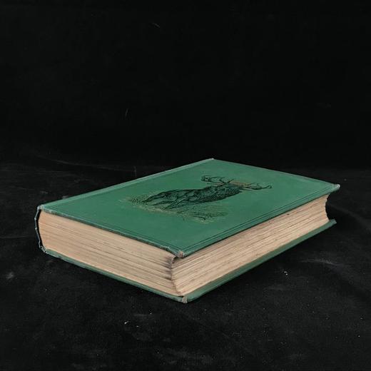 含藏书票！1886年 苏格兰高地与低地运动 52幅插图 漆布精装18开 商品图1