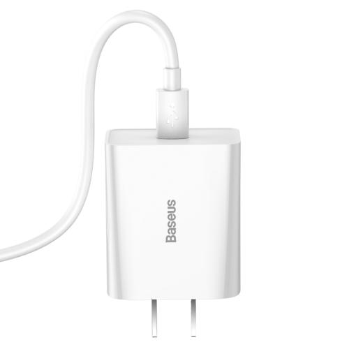 【69元3件】倍思 飞速迷你快充充电器1C 20W 商品图4