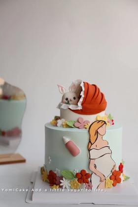 翻糖定制兔宝宝