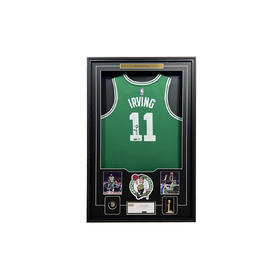 收藏系列 欧文 凯尔特人队11号绿色 亲笔签名球衣