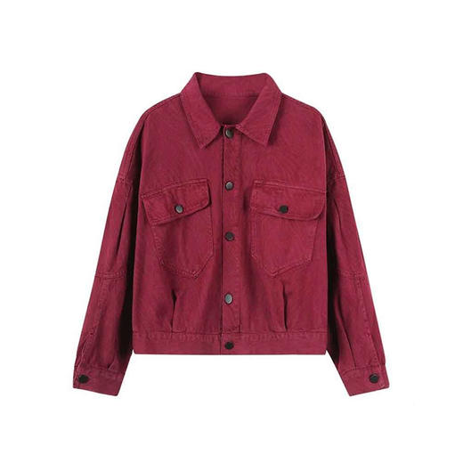 裁缝学苑AS02 短款牛仔外套纸样女装新款上衣服装衣服样板打版图 商品图4