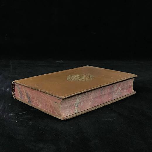 工坊特装本！1910年 托马斯·摩尔诗集 1幅肖像插图 全真皮精装32开 商品图1