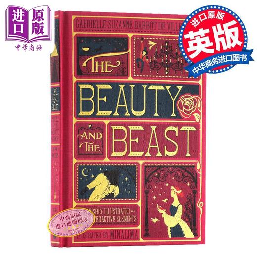 预售 【中商原版】美女与野兽 The Beauty and the Beast 英文原版 Gabrielle-Suzanna Barbot de Villenueve 经典名著 商品图1