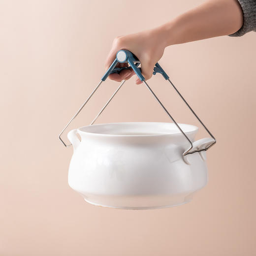 【防烫取碗夹】防烫手夹碗夹盘子防滑隔热取碗器 不锈钢材质精美线艺经久耐用 防滑硅胶 商品图1