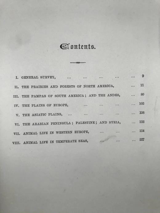 1887年 温带地区自然史 数十幅插图 漆布精装32开 商品图3
