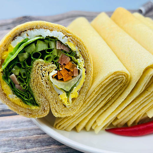 【米面精选】大黄米软煎饼 当季新粮大黄米 口感香软 饼皮薄软 方便速食 老少皆宜 商品图3