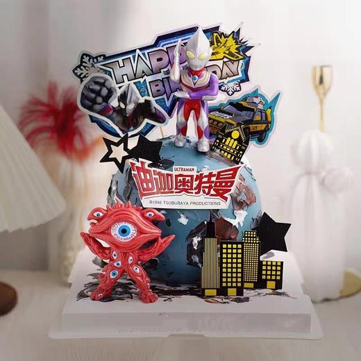 【迪伽奥特曼】叮当CAKE爆款生日蛋糕-鲜果奶油蛋糕 商品图0