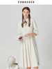 famecoco范可儿优雅连衣裙两件套早秋气质高腰显瘦衬衫裙通勤F211FA116 商品缩略图0