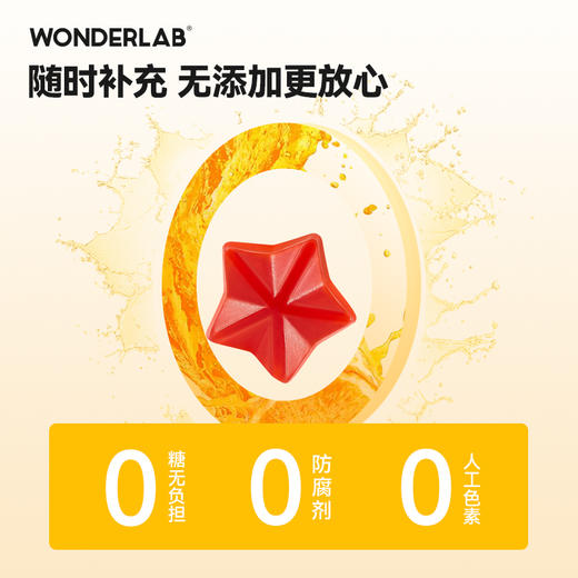 WonderLab专利叶黄素保护眼睛成人儿童夹心软糖60颗 商品图3