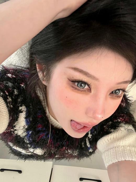 【中直径】Recolook-莫比乌斯环绿14.2mm【年抛 0-1000度 无525/575】 商品图2