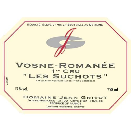 Domaine Jean Grivot Vosne-Romanee Les Suchots Premier Cru 让·格里沃酒庄苏格（沃恩·罗曼尼一级园）红葡萄酒 2013 商品图0