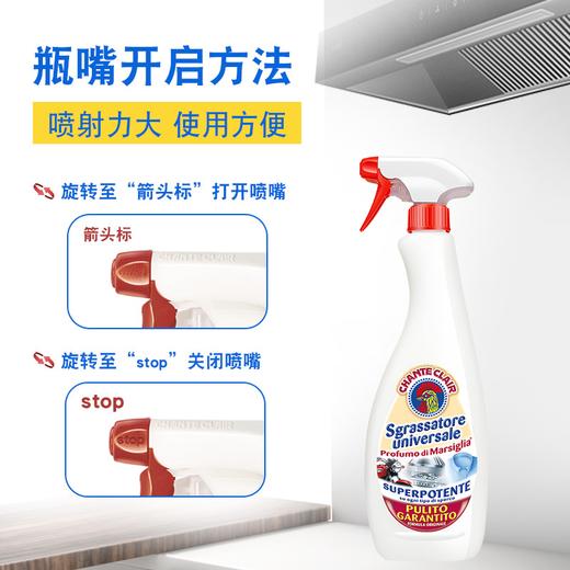 大公鸡管家600ml多能油污净  厨房油烟机强力去除油污渍 商品图3