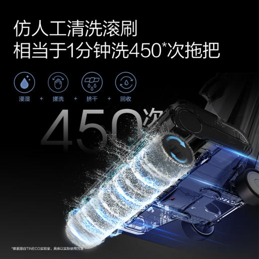 添可(TINECO)无线智能洗地机芙万2.0 LED家用扫地机吸拖一体手持吸尘器【升级款】 商品图2