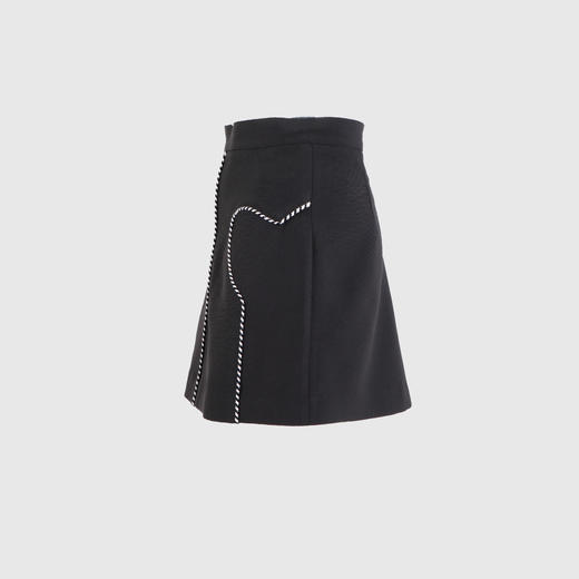 爱心撞花边半裙 商品图1