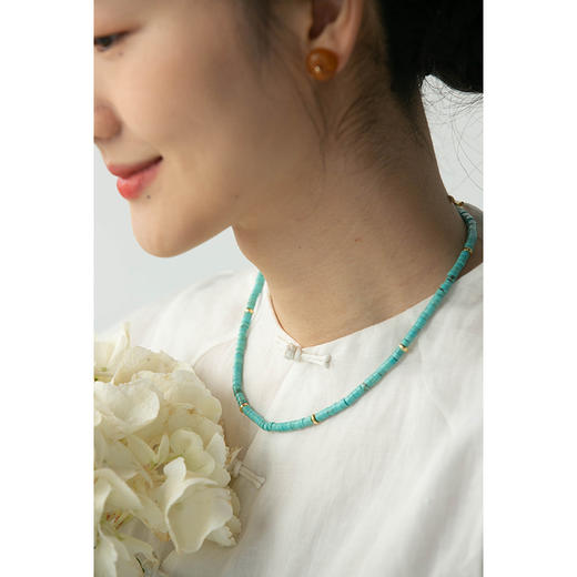 牧衣游绿松石项链---知事【不支持会员折】 商品图0