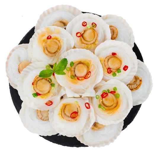 大连长海县福字号蒜蓉粉丝扇贝270g*2袋，肉质饱满新鲜，大连长海县深海捕捞，冷链运输产地直发，人工筛选去脏无沙，顺丰全国包邮 商品图3