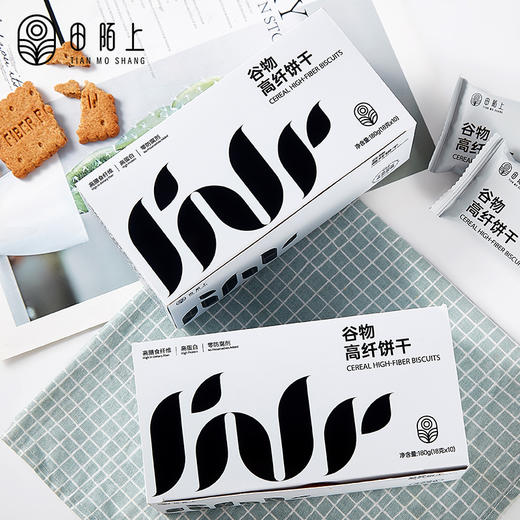 谷物高纤饼干 180g（18g*10袋）/盒 商品图3