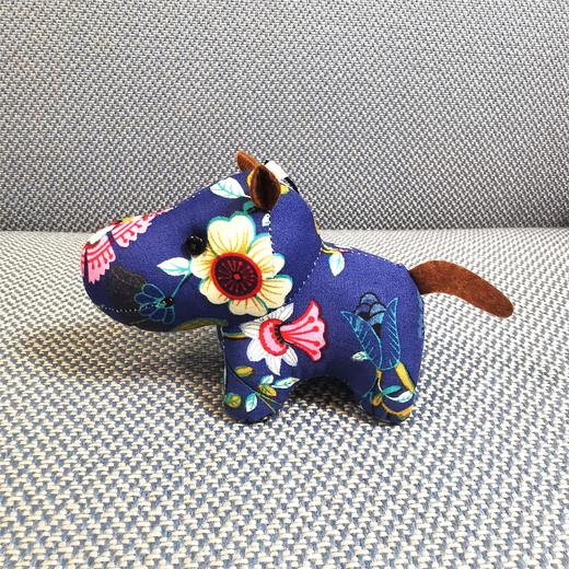 深山集市 碎花布艺河马挂件玩偶（随机发货 收快递如同拆盲盒） 商品图2