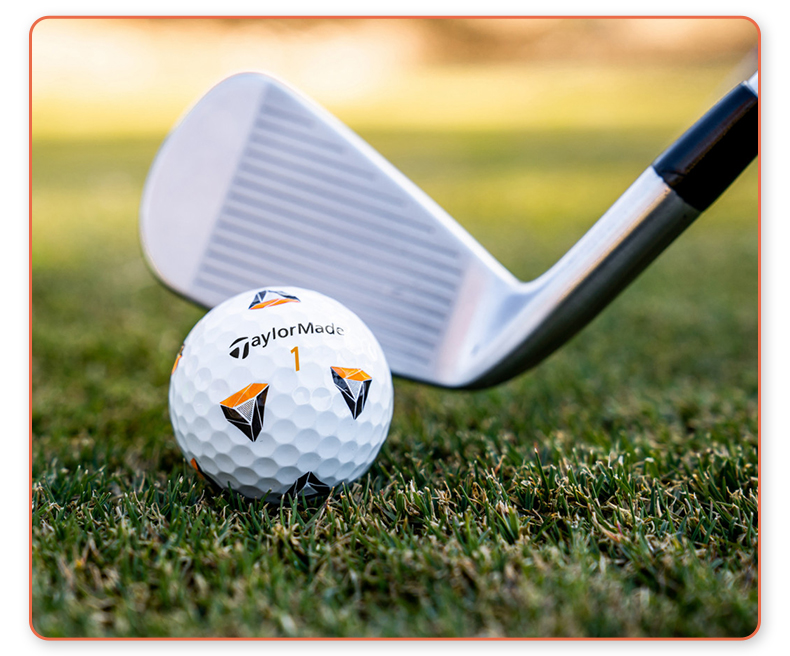 taylormade泰勒梅 高尔夫tp5 pix五层球大师赛福勒明星球